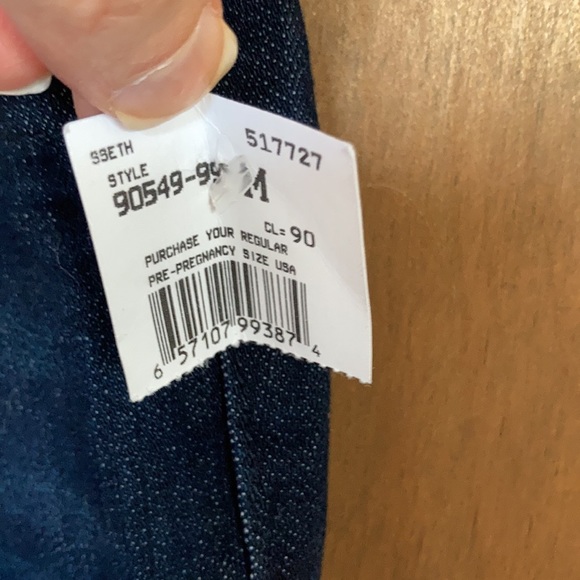Relisted Jessica Simpson maternity jean secret fit belly size M maternity - Picture 8 of 16